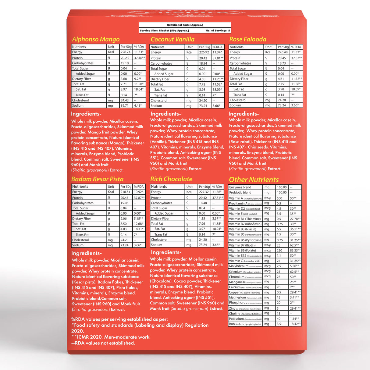 Evika Fit Super Pro Plus Whey Protein (2lbs) + Peanut Butter (Cookie crunch) + Pack of 5 Sachets YOR Protein (50g Sachet with 20g Protein)