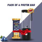WHEY BLEND PROTEIN BARS With Portable Blender