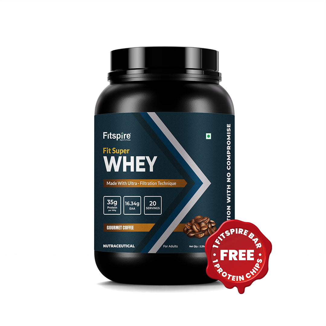 Fit Super Whey Protein - Gourmet Coffee (1kg)