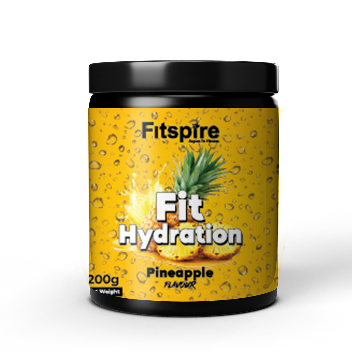 Fitspire Fit Hydration Pineapple Drink Powder | Electrolyte Hydration Mix | Instant Hydration Formula | 200g