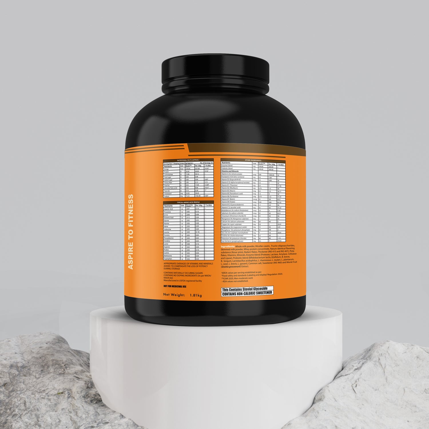 Fit Super Bold Protein – Badam Kesar Pista (4 LBS)