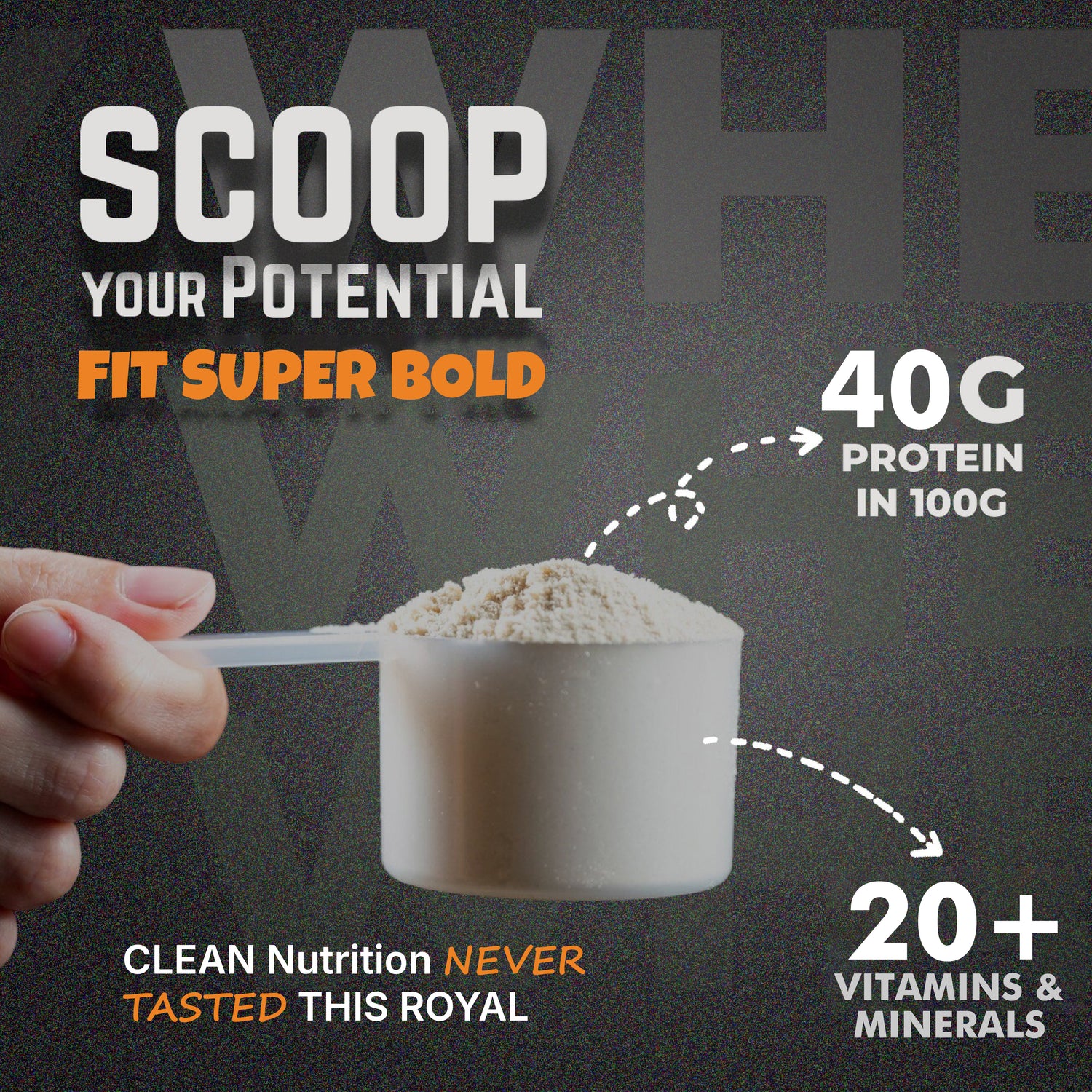 Fit Super Bold Protein – Badam Kesar Pista (4 LBS)