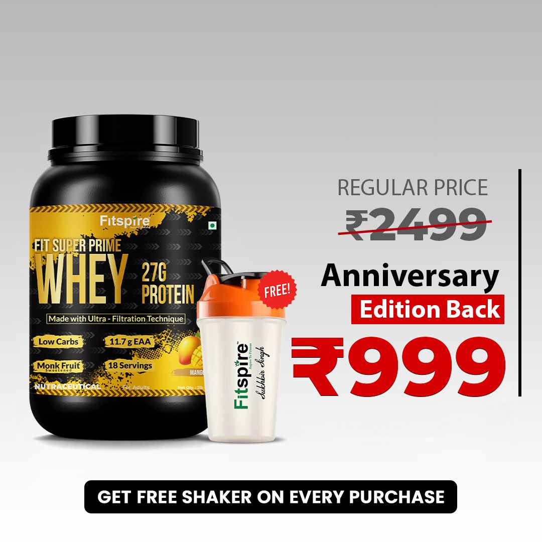 Fit Super Prime Mango Whey Protein 27g – 2LBS
