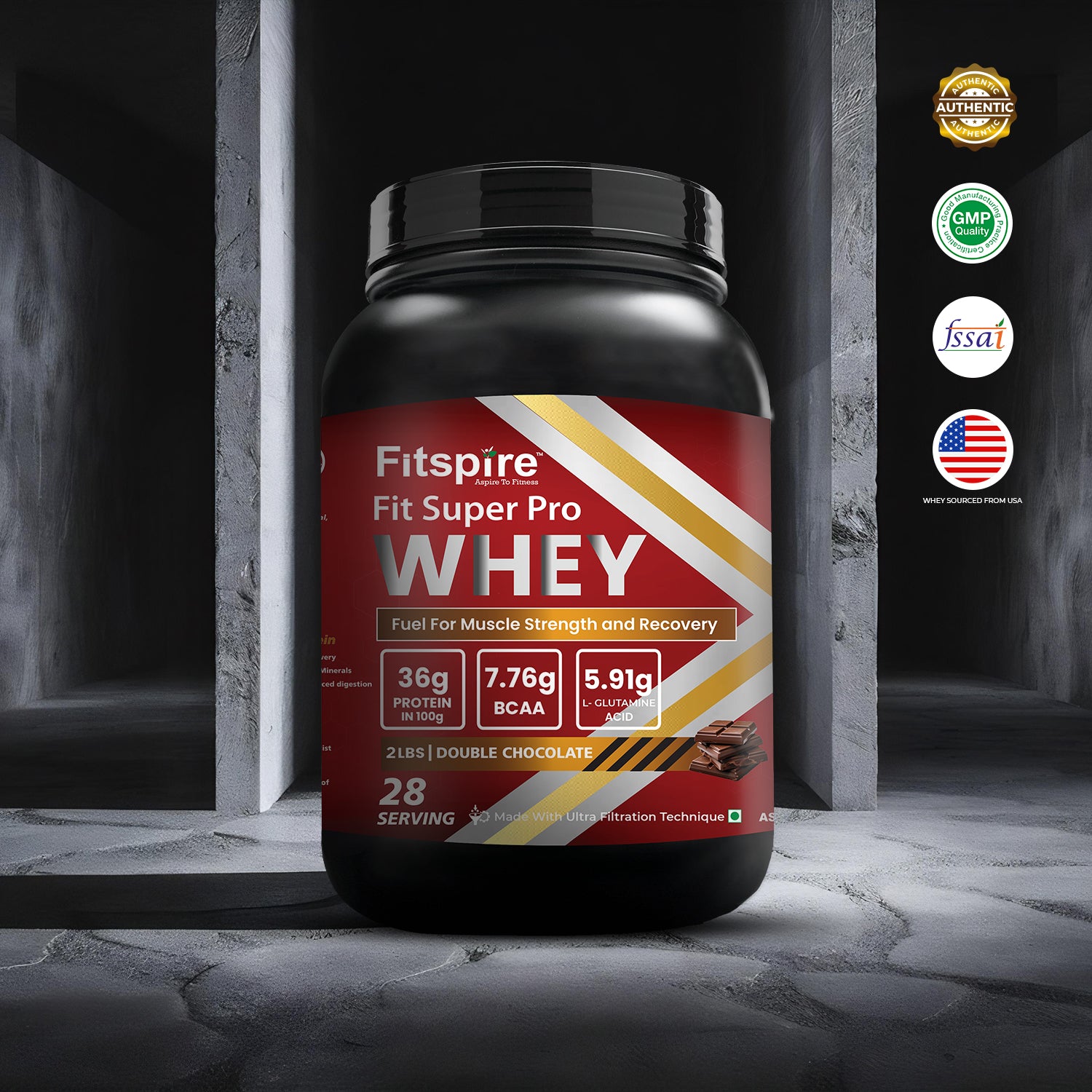 Fit Super Pro Whey Protein Combos (Pack Of 2)