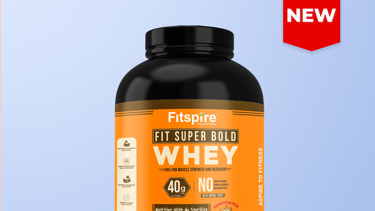 Fit Super Bold Protein – Badam Kesar Pista (4 LBS)