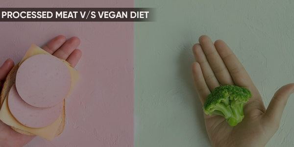 processed meat vs vegan diet