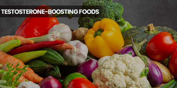 What types of food can help boost testosterone levels?