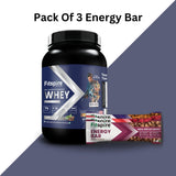 100% ADVANCED ISOLATE GOLD WHEY WITH ENERGY BAR (PACK OF 3)
