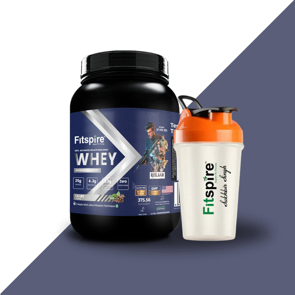 100% ADVANCED ISOLATE GOLD WHEY WITH SHAKER