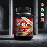 Fit Super Pro Whey Protein - Double Chocolate (2Lbs)