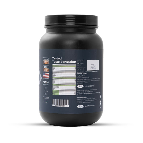 FIT SUPER WHEY PROTEIN - GOURMET COFFEE (1kg) WITH FREE PORTABLE JUICER