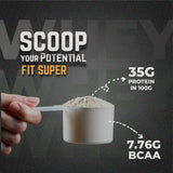 Super Whey Protein (Pack Of 2) With BCAA (Watermelon)