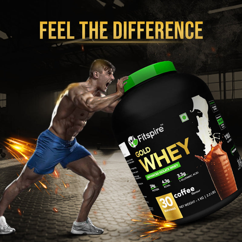 Fitspire Whey protein powder for fast muscle gaining