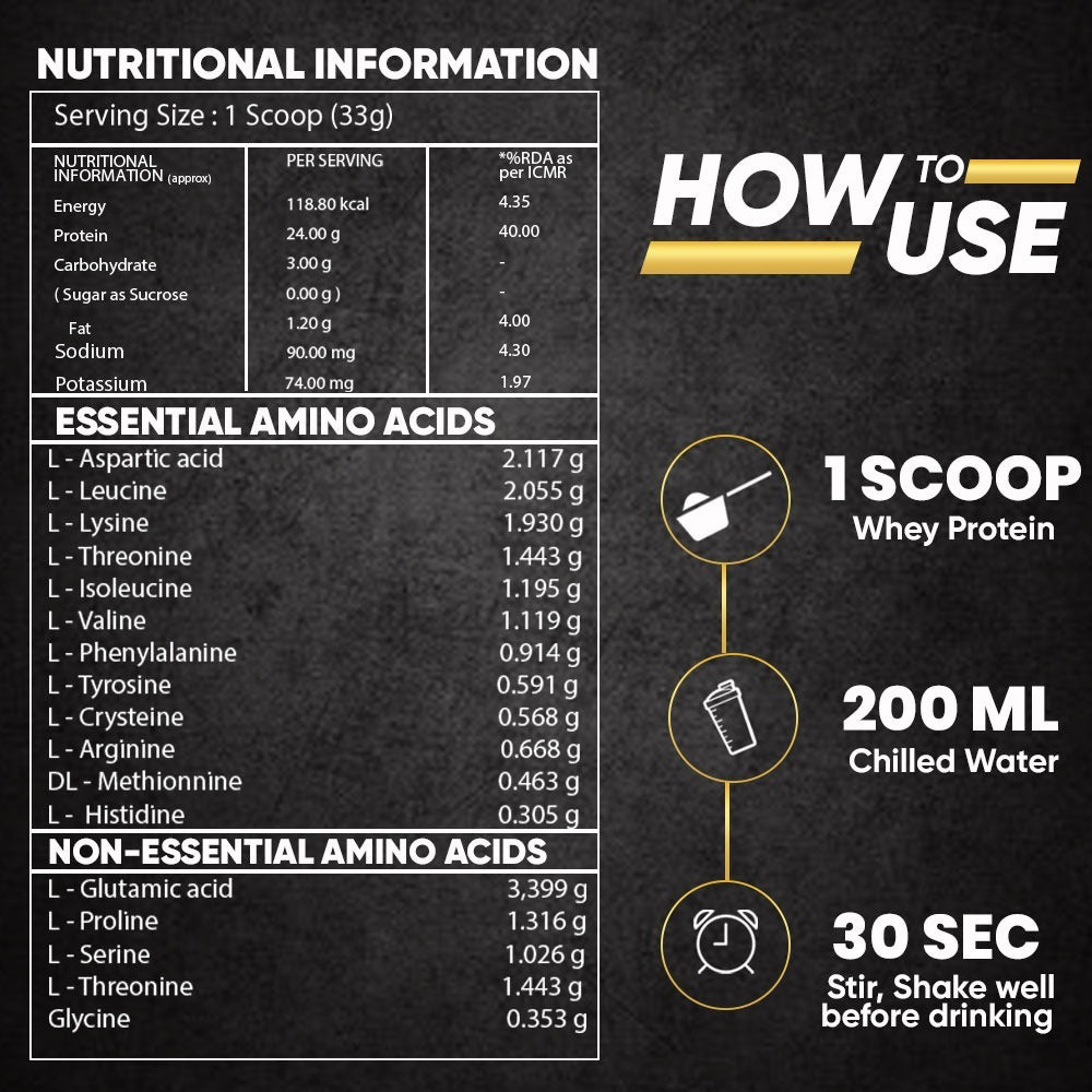 Advanced Gold Isolated Whey Protein - Cookie And Cream