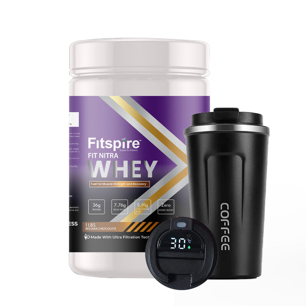 FIT NITRA WHEY PROTEIN WITH SMART FLASK