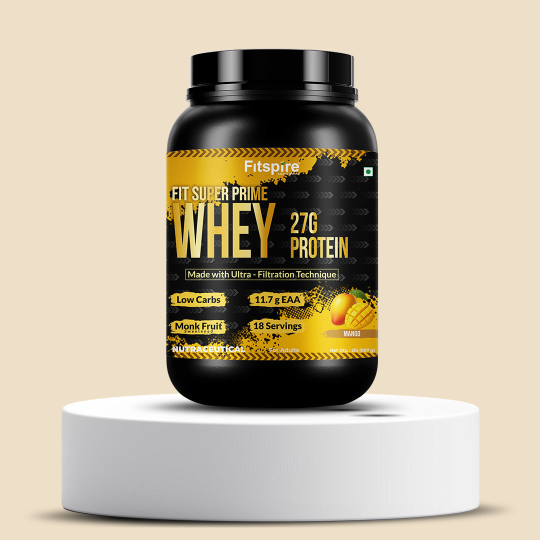 Fit Super Prime Mango Whey Protein 27g – 2LBS