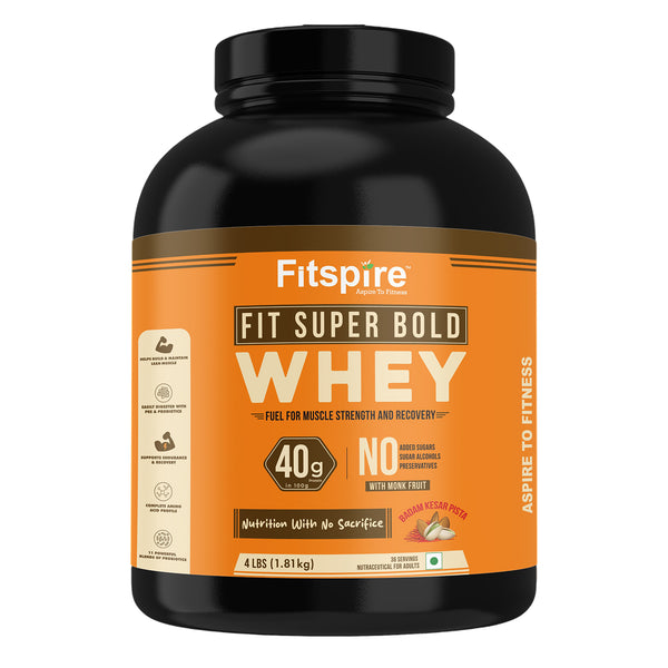 Evika Fit Super Pro Plus Whey Protein - Kesar Pista (4 Lbs)