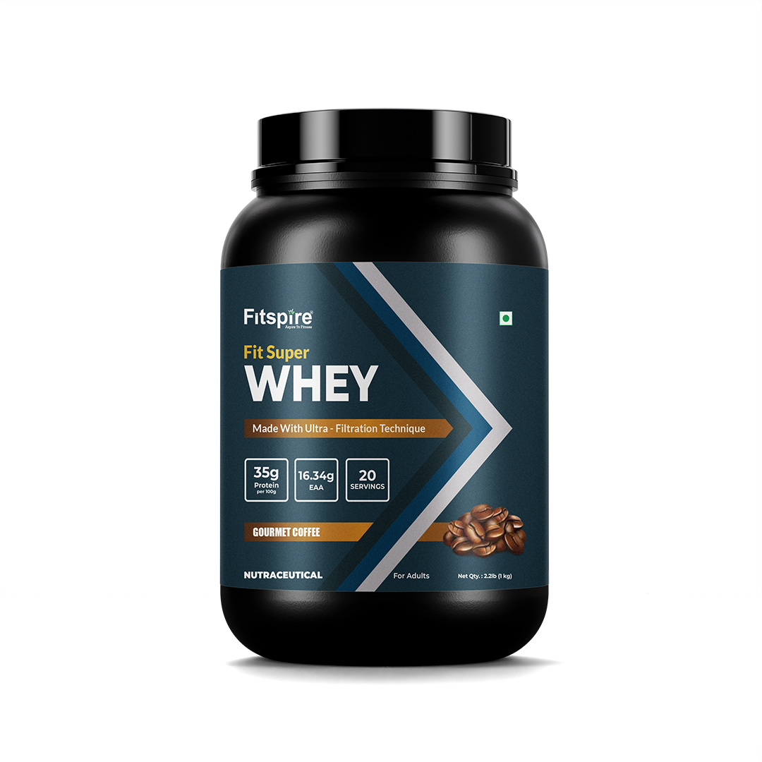 Fit Super Whey Protein - Gourmet Coffee (1kg)
