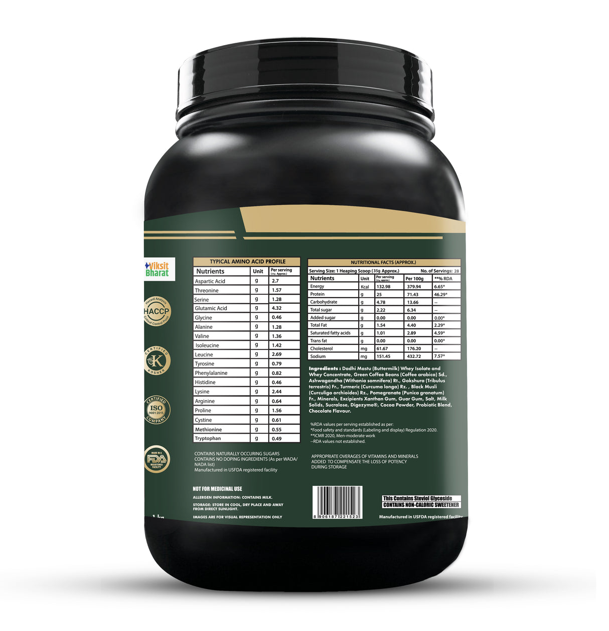 Fitspire Ayurvedic Protein- Rich Chocolate