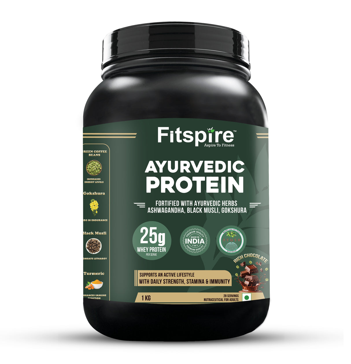 Fitspire Ayurvedic Protein- Rich Chocolate