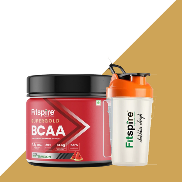 SUPER GOLD BCAA WITH SHAKER