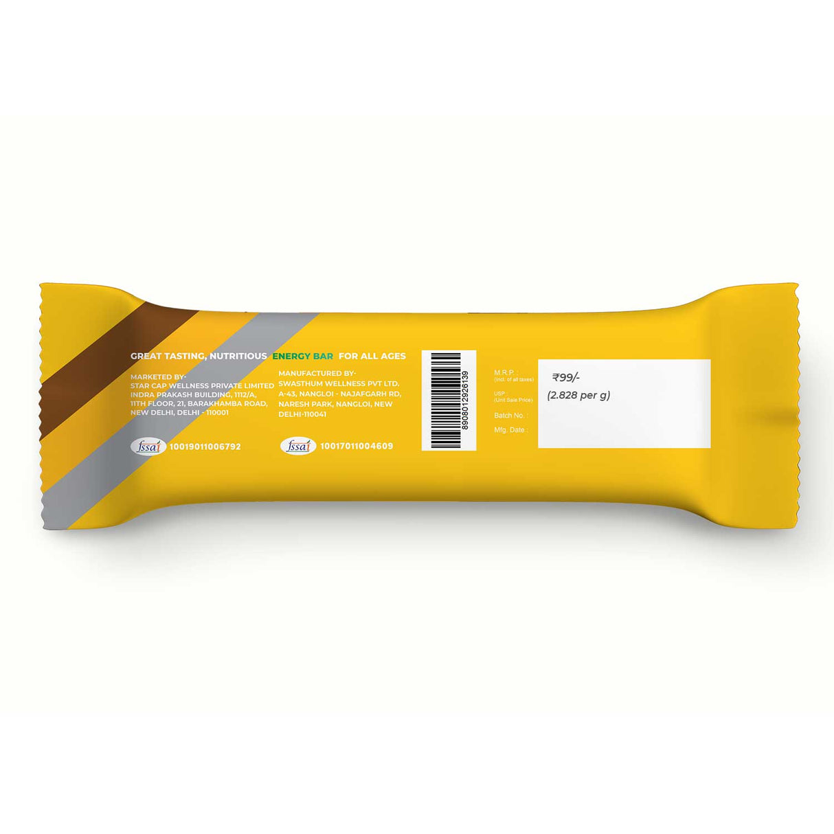 Energy Bar (Pack Of 6)