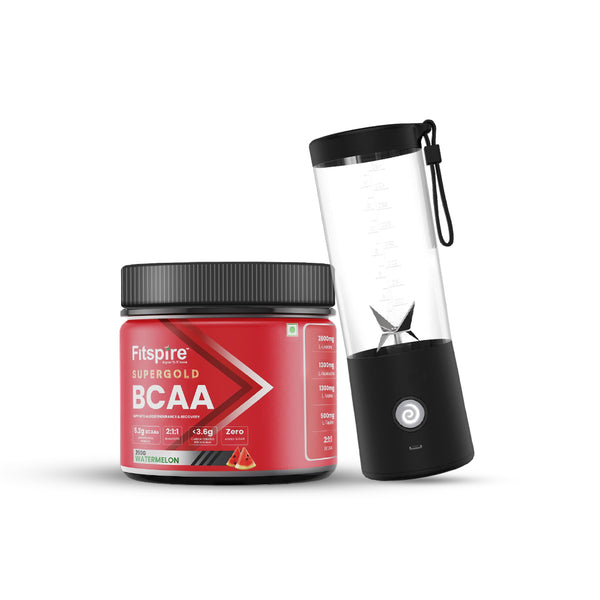 SUPER GOLD BCAA (WATERMELON) (250g) WITH FREE BLENDER