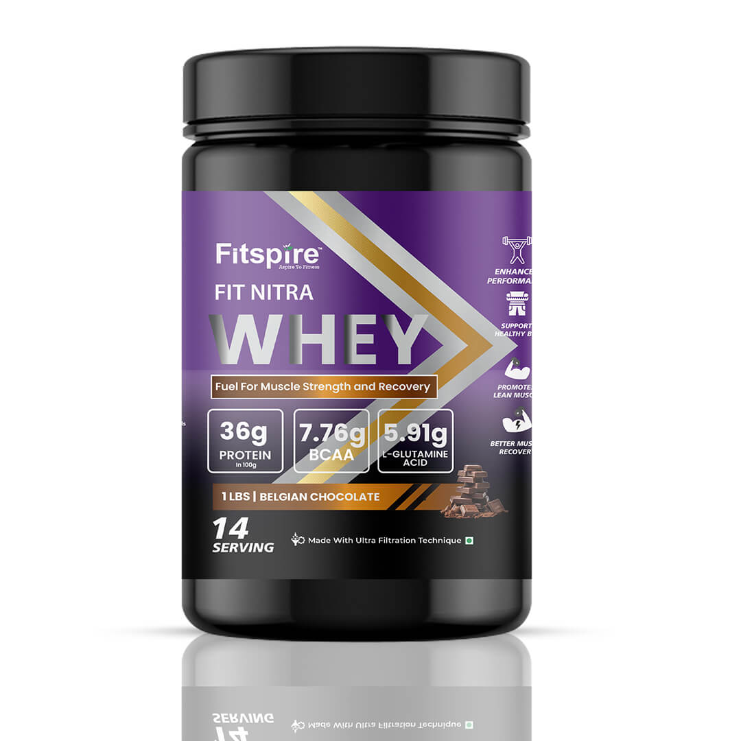 Fit Nitra Whey (1 Lbs) + Fit Super Whey With Shaker