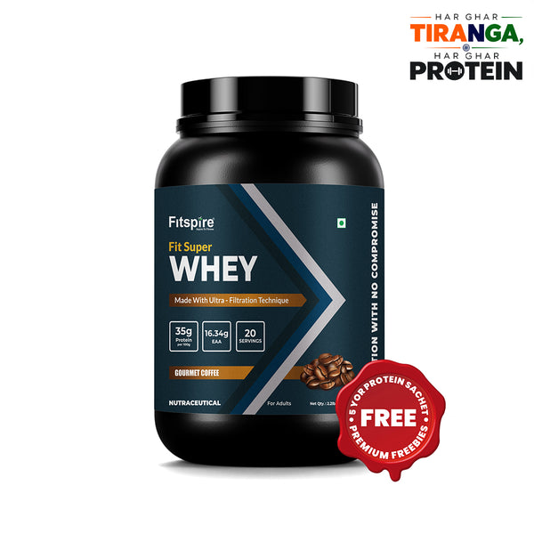 Fit Super Whey Protein - Gourmet Coffee (1kg)