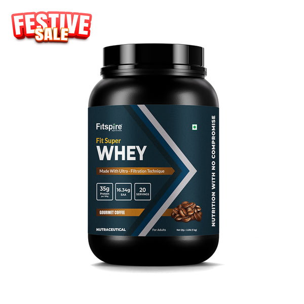 Fit Super Whey Protein - Gourmet Coffee (1kg)
