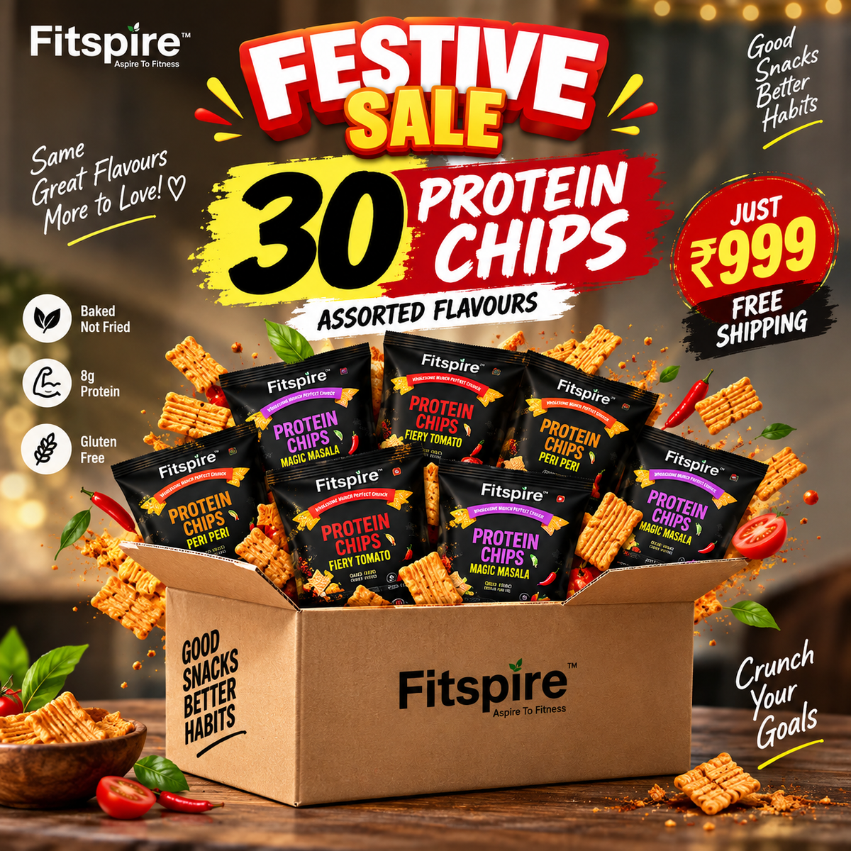 Pack of 30 Chips - EXP 30SEPT2026