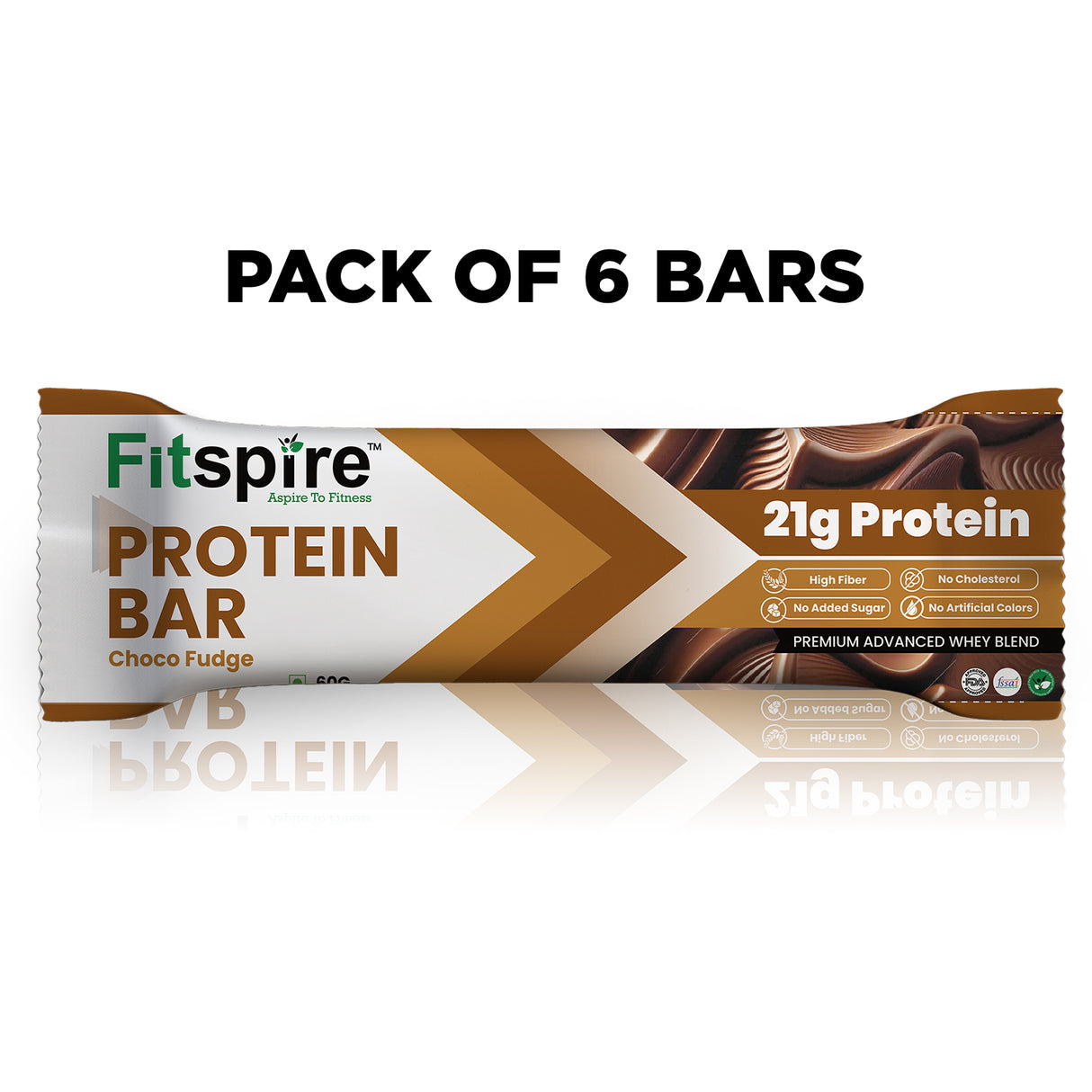 Protein Bars (Pack Of 6) Choco Fudge