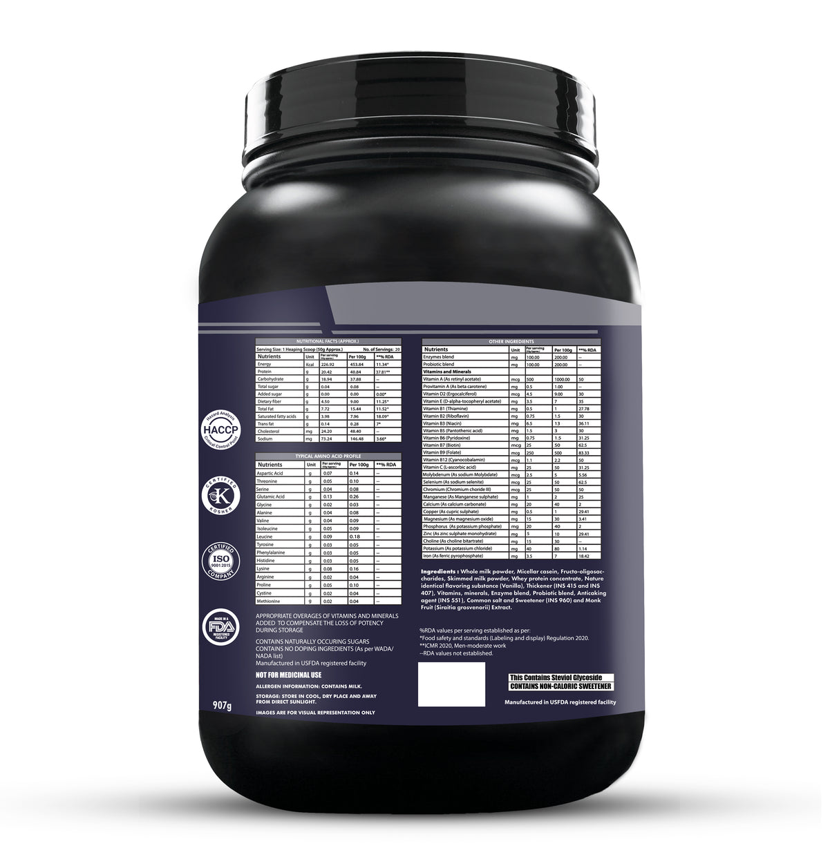 Fit Super Bold Protein – Coconut Vanilla (2 LBS)