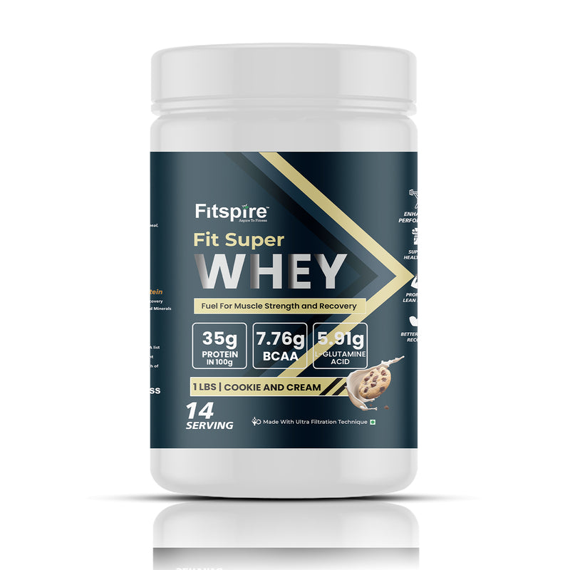 Fit Nitra Whey Protein With Gym Bag, Shaker and 2 Energy Bar