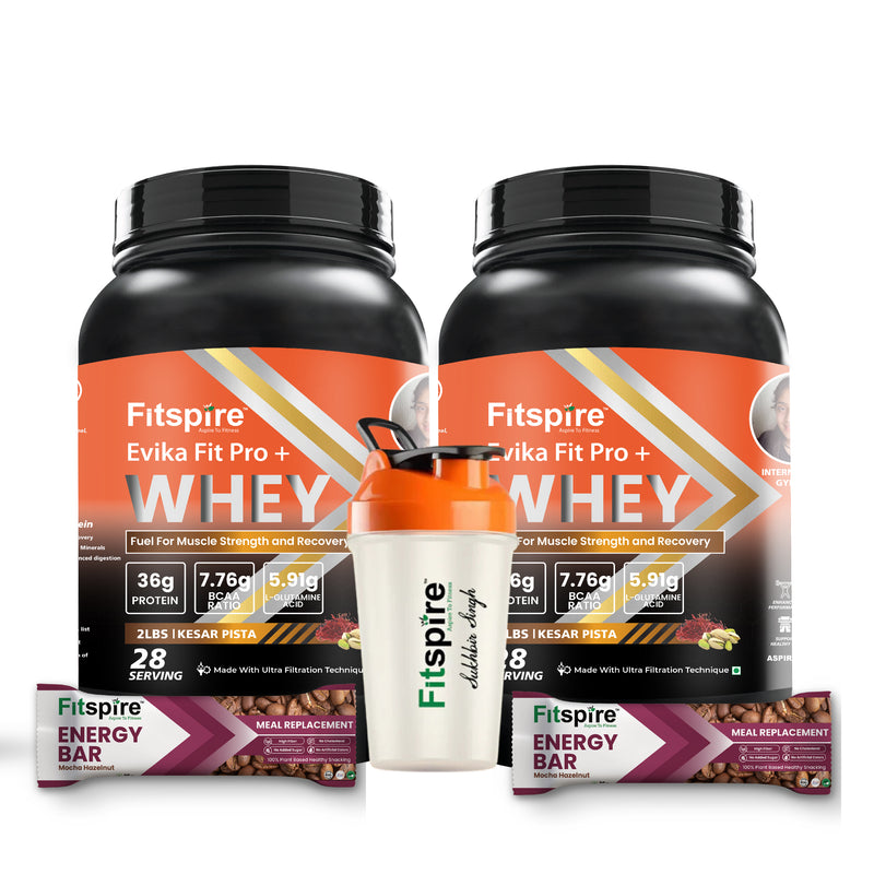 FIT SUPER PRO WHEY COMBOS WITH SHAKER & 2 ENERGY BARS