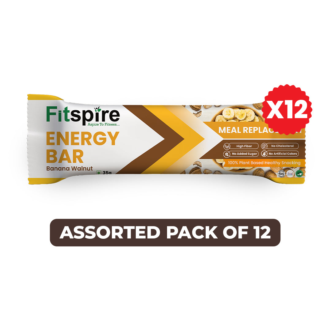 Energy Bar - Assorted Pack Of 12