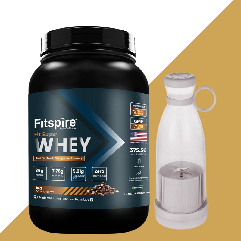 FIT SUPER WHEY PROTEIN WITH JUICER