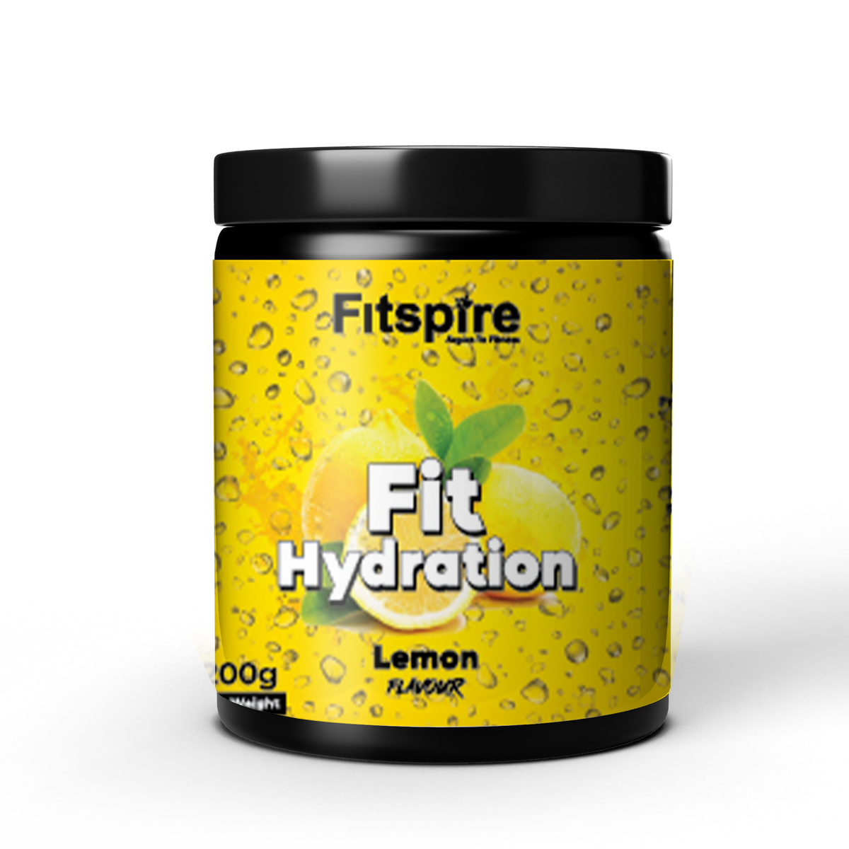 Fitspire Fit Hydration Lemon Drink Powder | Electrolyte Hydration Mix | Energy & Recovery Drink | 200g