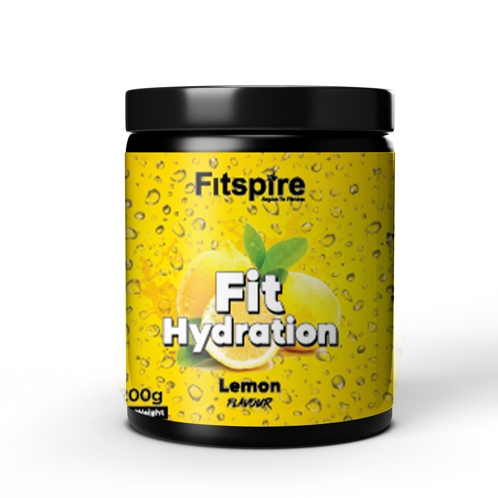 Fitspire Fit Hydration Lemon Drink Powder | Electrolyte Hydration Mix | Energy & Recovery Drink | 200g
