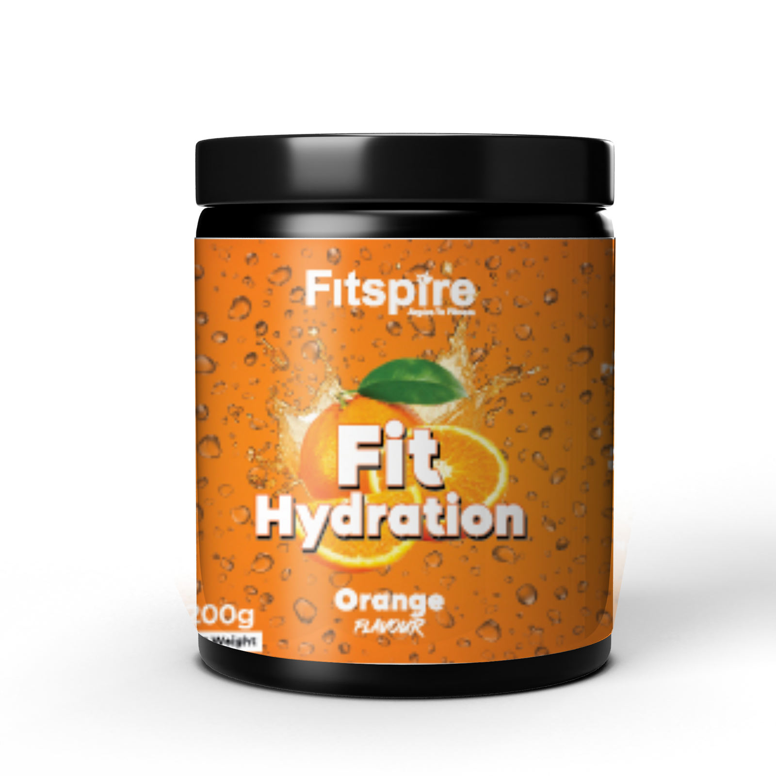 Fitspire Fit Hydration Orange Drink Powder | Electrolyte Hydration Mix | Instant Energy Drink | 200g