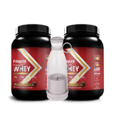 FIT SUPER PRO WHEY COMBOS WITH SHAKER & 2 ENERGY BARS