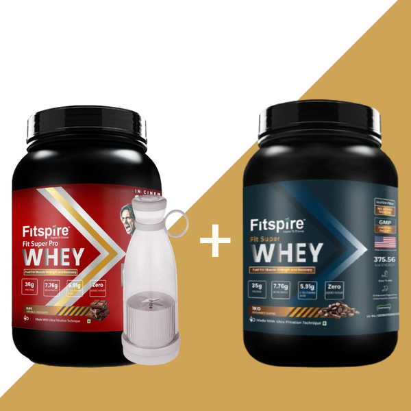 fitspire super and super pro with juicer, whey protein, whey protein powder, protein, whey, protien, whey protein 1kg, gold whey protein, gym protein, whey protein powder 1kg, whey protein for women