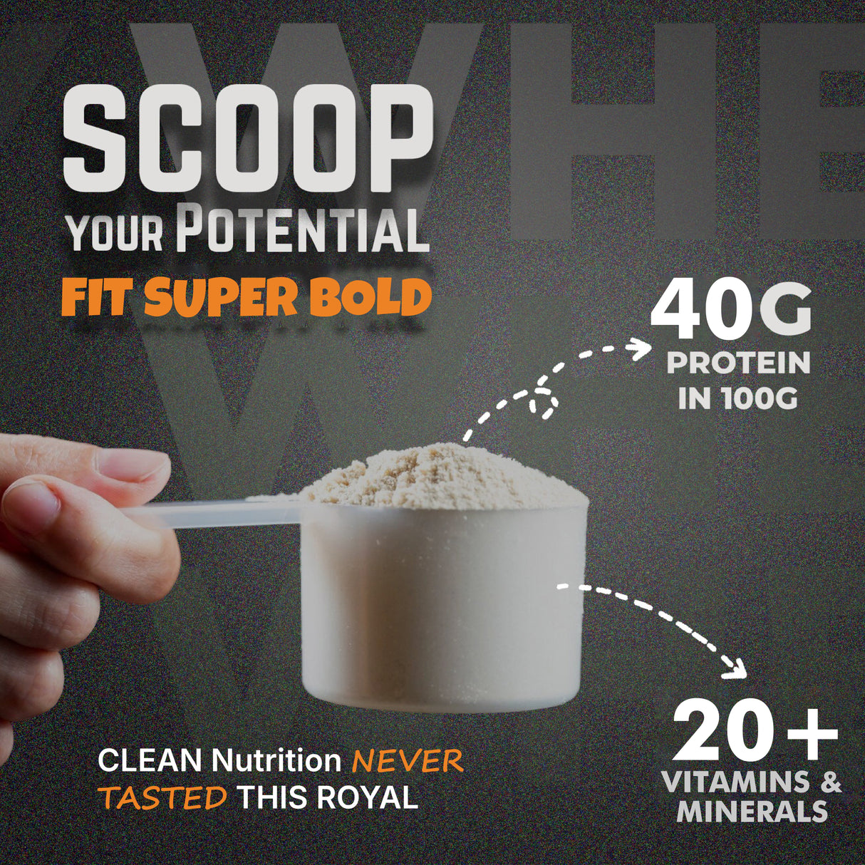 Fit Super Bold Protein – Badam Kesar Pista (4 LBS)
