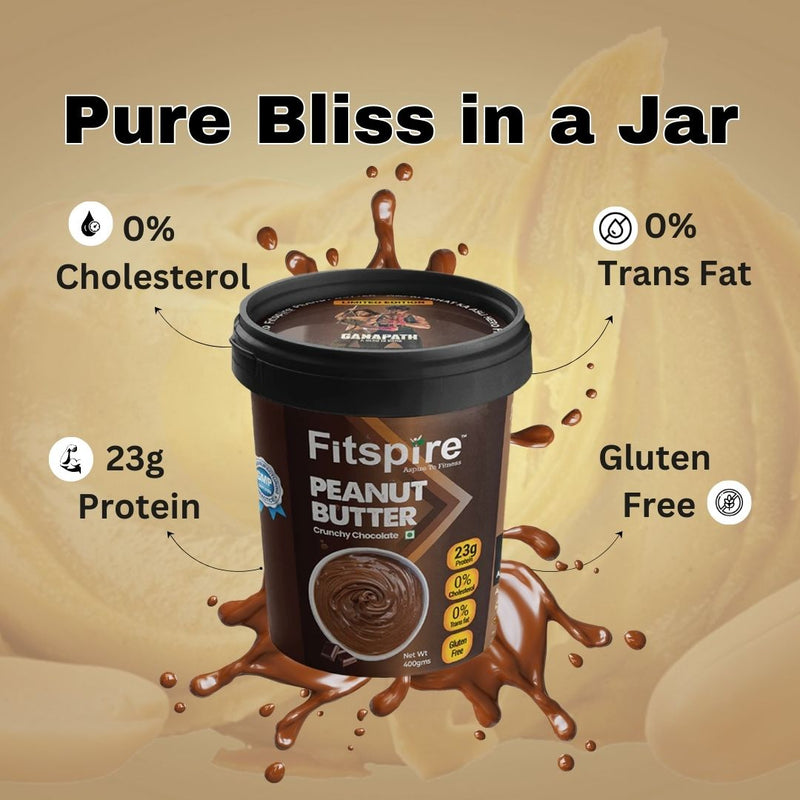 FIT PEANUT BUTTER (CRUNCHY CHOCOLATE) WITH 3 ENERGY BAR
