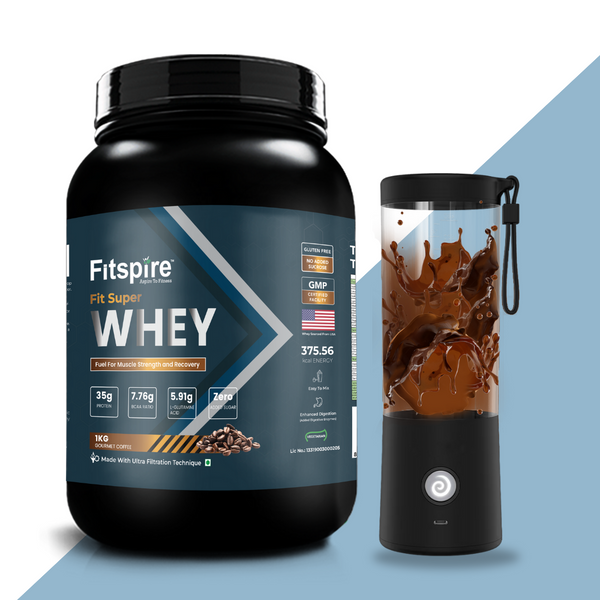 Fit Super Whey Protein with Blender