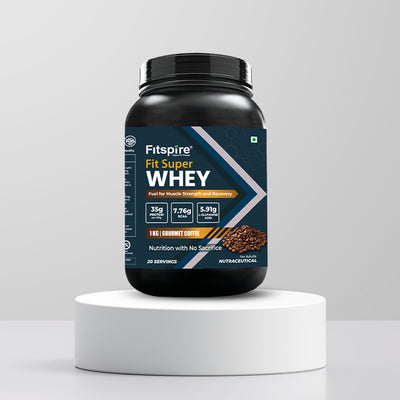 Fit Super Whey Protein - Gourmet Coffee (1kg)