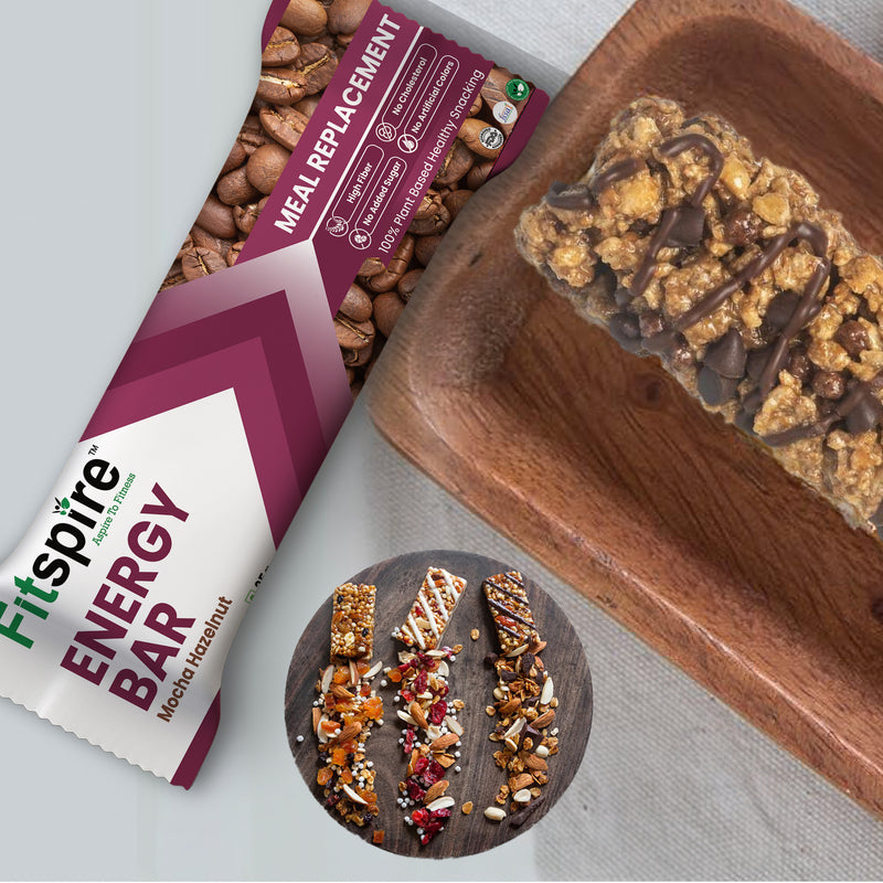 Pack Of 4 Energy Bars With Peanut Butter