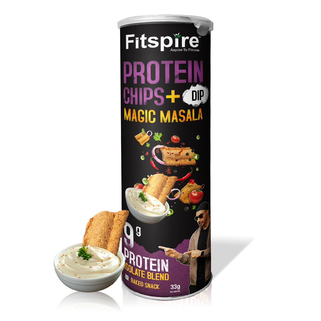 Fitspire Protein Chips - Magic Masala (33g)