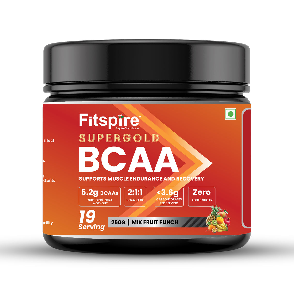 Fit Super Whey Protein (1kg) With BCAA (250g)