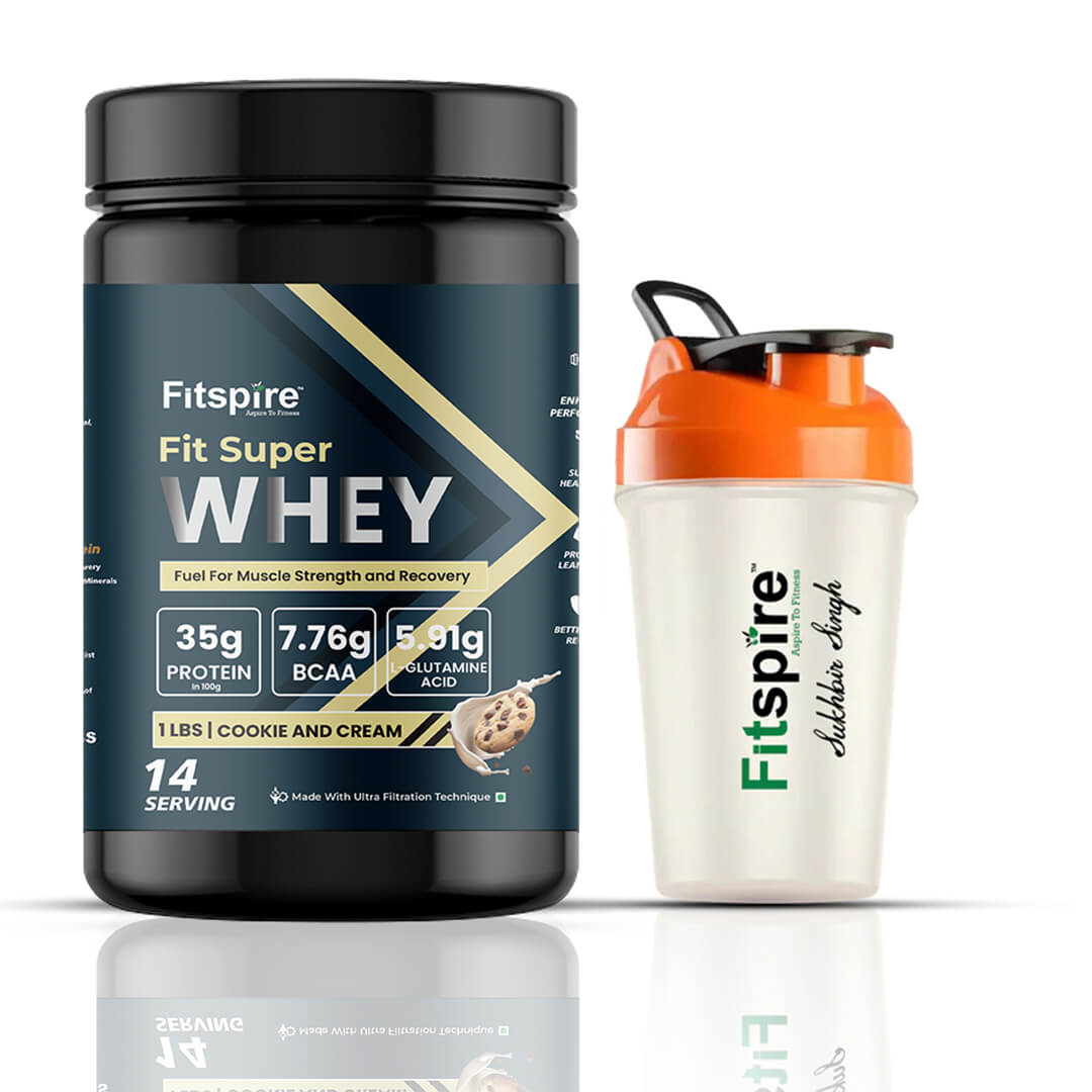 FIT SUPER WHEY PROTEIN - COOKIE & CREAM (1 Lbs)